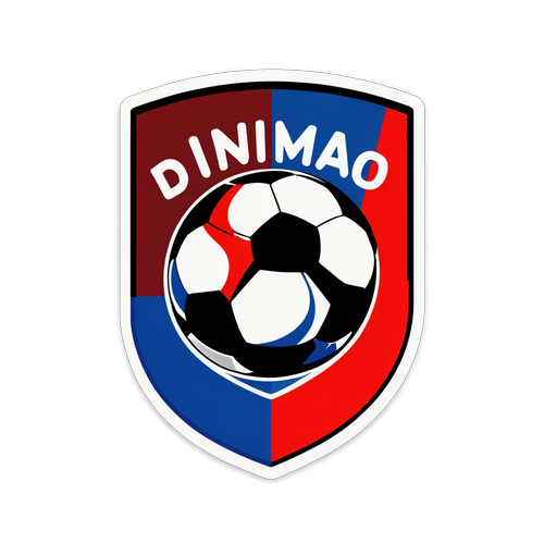 Sticker inspirat de meciul Metalul Buzău - Dinamo București