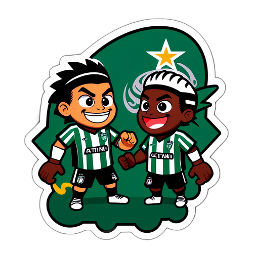 Speelse Rivaliteit: Palmeiras en Atlético Mineiro Mascottes