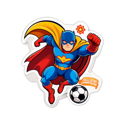 Супергерой з футболом