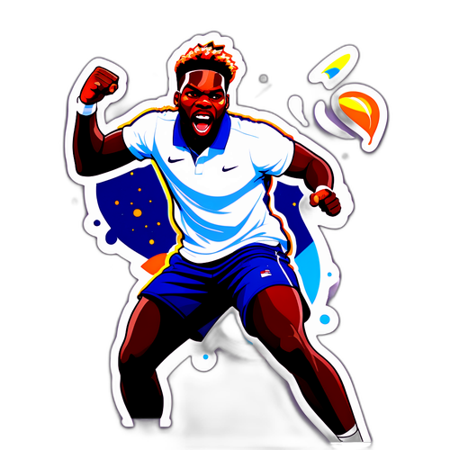 Autocollant Énergétique de Tiafoe