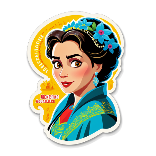 Sticker celebrando a Elsa Aguirre