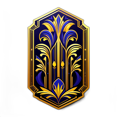 Art Deco Inspiracja dla Mroczek