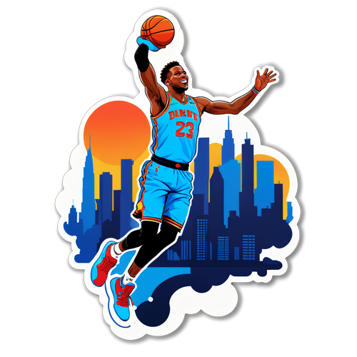 Skyline Slam: Bronny's Dunking Energy