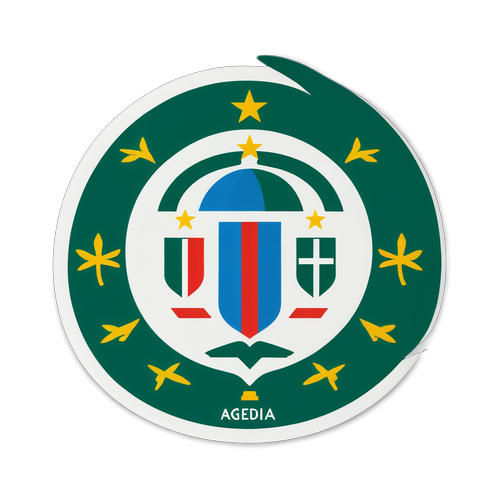 Sticker Minimalista per l'Agenzia delle Entrate