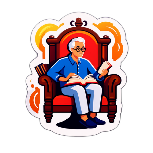 日曜日の討論にふさわしいシンボルのステッカー