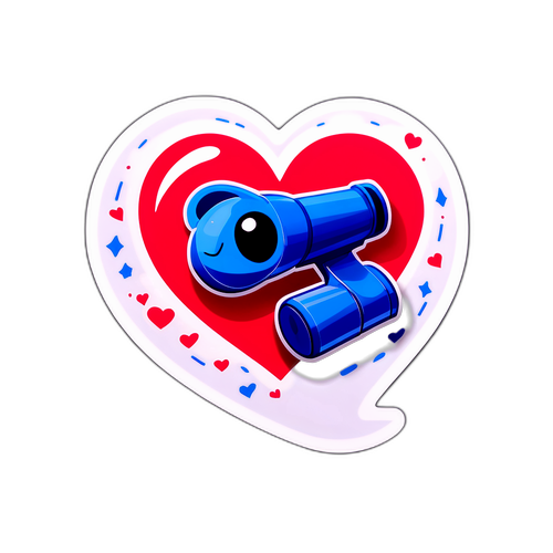 ส่งรักให้ Mareska ขณะดูการแข่งขัน