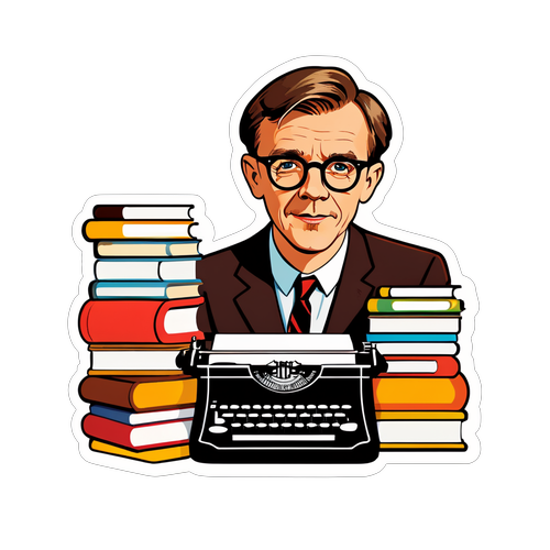Thomas Mann Aufkleber