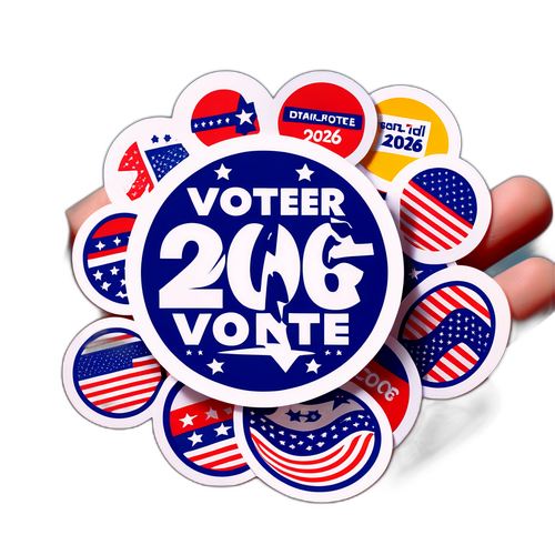 สติ๊กเกอร์การเลือกตั้งปี 2026 ที่สร้างแรงบันดาลใจให้กับผู้มีสิทธิเลือกตั้ง