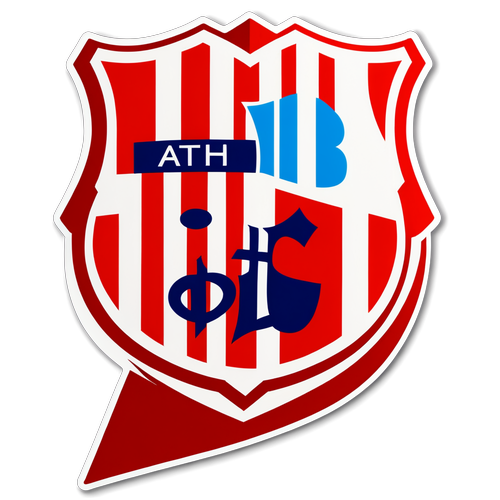 Stylisches Design des Spielergebnisses: Ath. Bilbao gegen Barcelona
