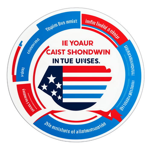 미국 셧다운의 원인을 유머러스하게 설명하는 인포그래픽 스티커