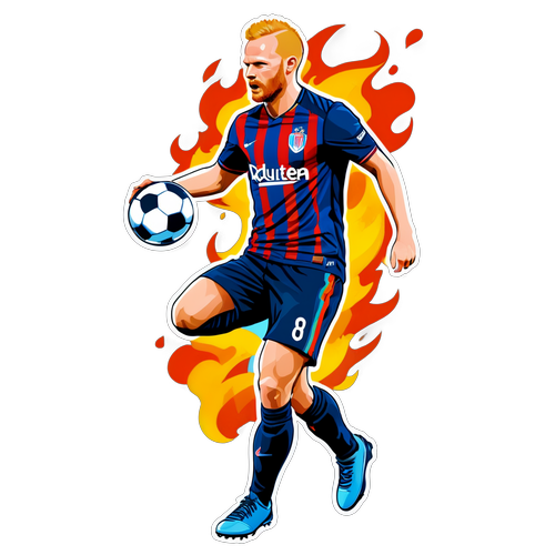 Bewonder Davy Klaassen in Actie: Dit Stickerontwerp Laat Vuren Brandijs Zijn!