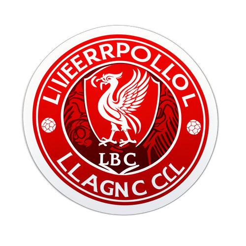 สติ๊กเกอร์แสดงถึงความยืดหยุ่นของทีมลิเวอร์พูลในพรีเมียร์ลีก