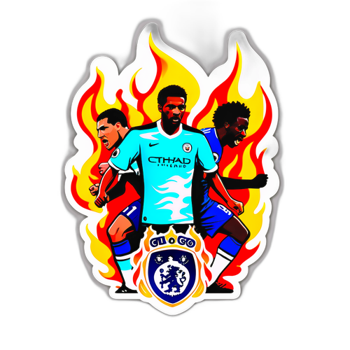 Reka Bentuk Berani Pemain Manchester City dan Chelsea dalam Pertarungan Rivaliti