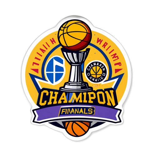 Şampiyon! NBA Finali Sticker'ı