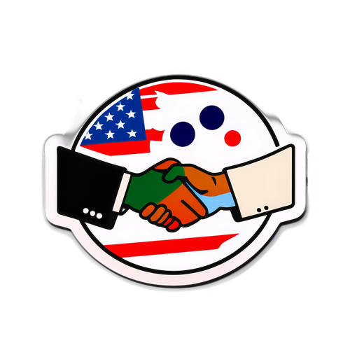 평화의 메시지 스티커