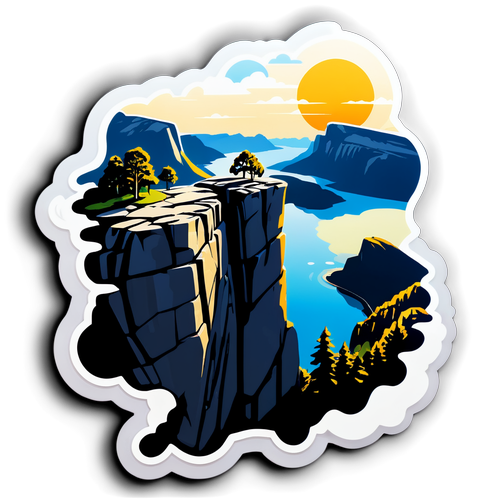 Preikestolen Sticker