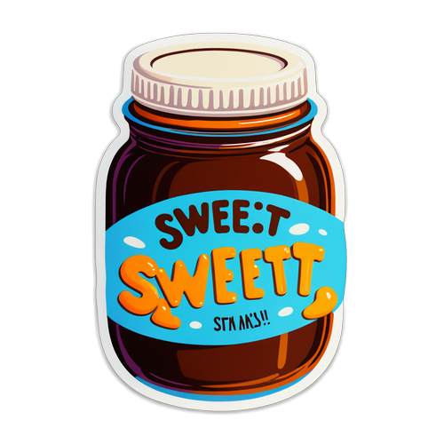 Huwag Palampasin ang "Sweet and Sticky!" Sticker na Puno ng Kasiyahan!