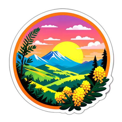 Phong Cảnh Tuyệt Đẹp Tại Đèo Mimosa