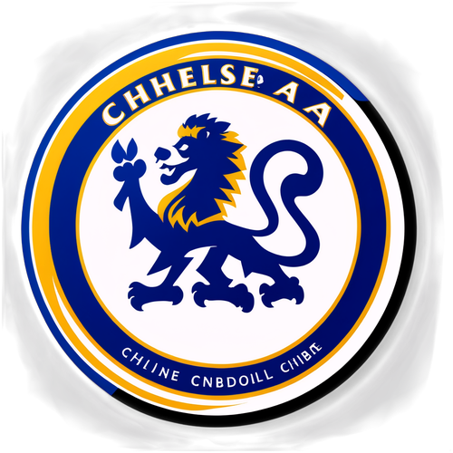 Upplev Chelsea FC:s Explosiva Energi med Detta Fantastiska Klistermärke!