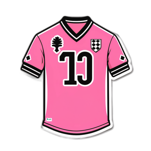 Palermo FC Retro Futbol T-Shirt Tasarımı