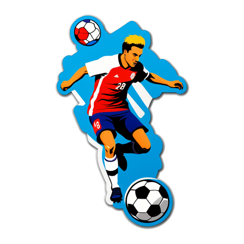 Hagupit sa Labanan! Ipakita ang iyong Love for Soccer gamit ang Sticker na Ito!