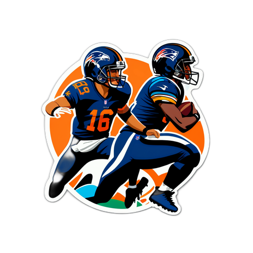 NFL Oyununu Yansıtan Sticker