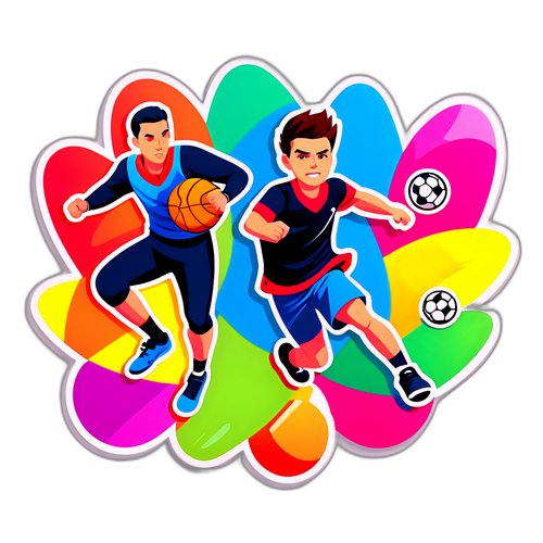 Sportos Ikonok Energetikus Mozgásban