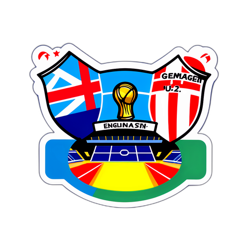 Sticker ya Uwanjani wa Soka