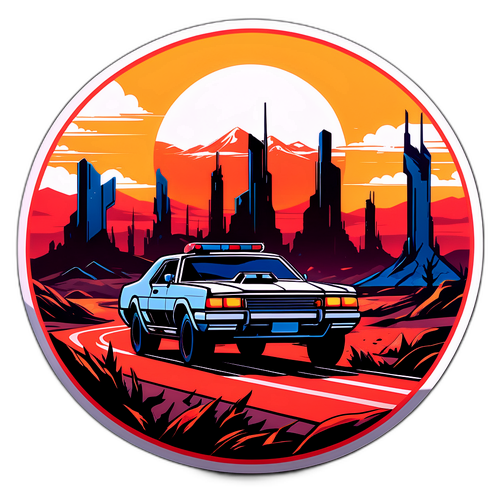Scène futuriste inspirée par Terminator Genisys