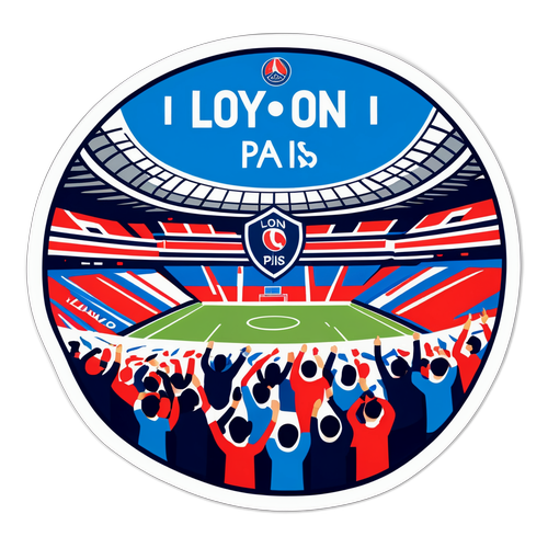 Những chiếc nhãn cho sự kiện trận đấu giữa Lyon và PSG