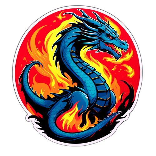 Ein furchtloser Drache aus 'House of the Dragon'