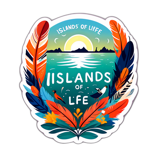 Ålands natur med fjädrar och djur