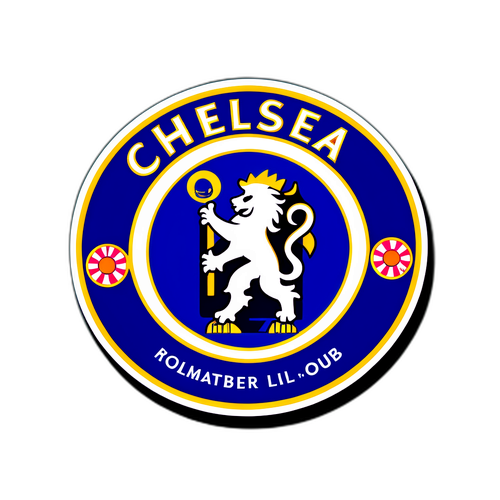 Samolepka pro fanoušky Chelsea