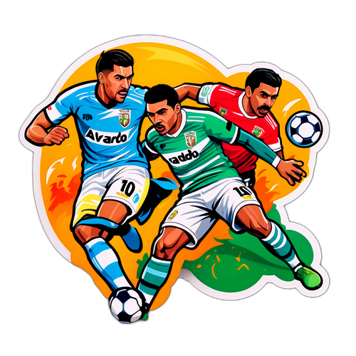 Alvarado vs Racing Cordoba Sticker