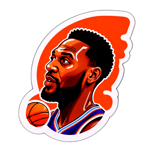 鼓勵青少年熱愛運動的NBA傳奇風格貼紙