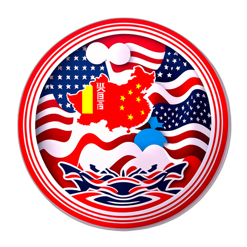中美合作象征性图案