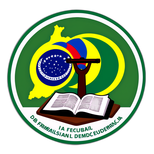 Create a sticker highlighting the Federal Constitution of 1988