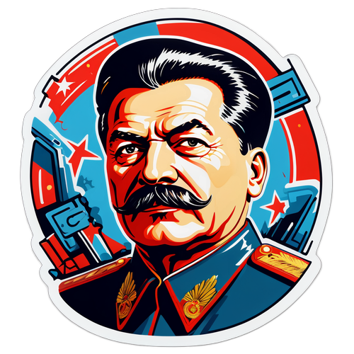 Сталин в граффити