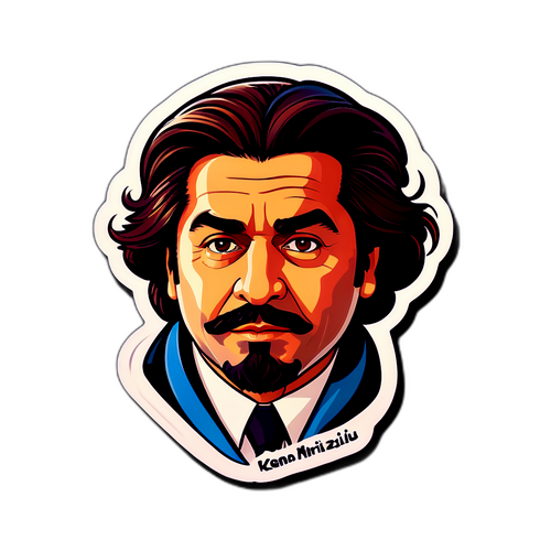 Kenan İmirzalioğlu İkonik Alıntı Stickerı