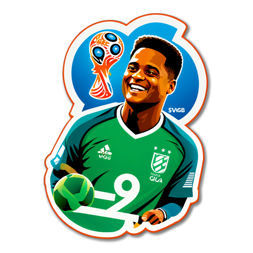 Thiết kế cho Patrick Kluivert với biểu tượng World Cup 2026