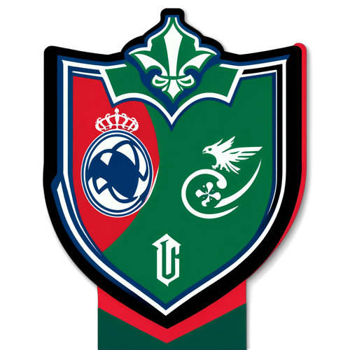 Sticker de match entre Lille et Saint-Étienne