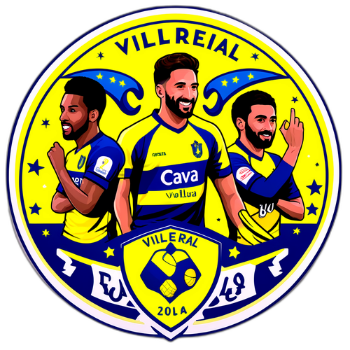 維拉里爾足球隊貼紙