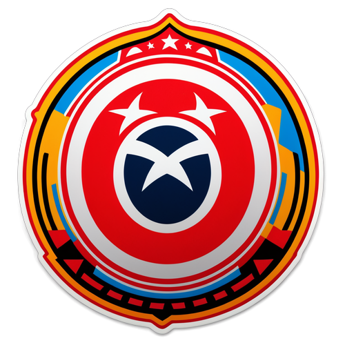 Sticker de pasión futbolera: Universitario y Alianza Atlético