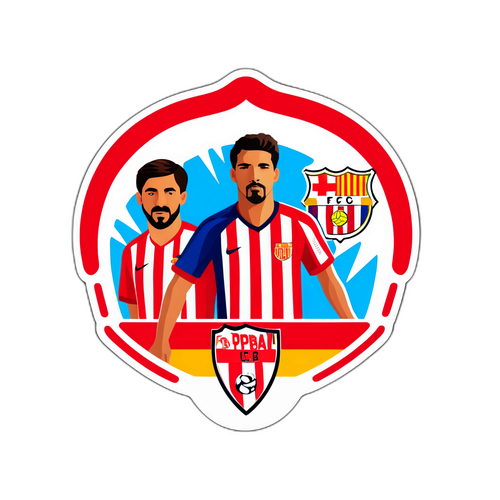 Energia fotbalového zápasu Girona vs Barca