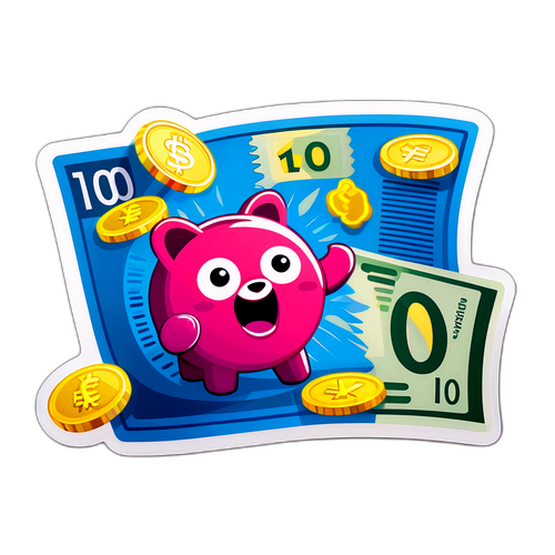 Διασκεδαστικό Αυτοκόλλητο Οικονομικής Ενδυνάμωσης