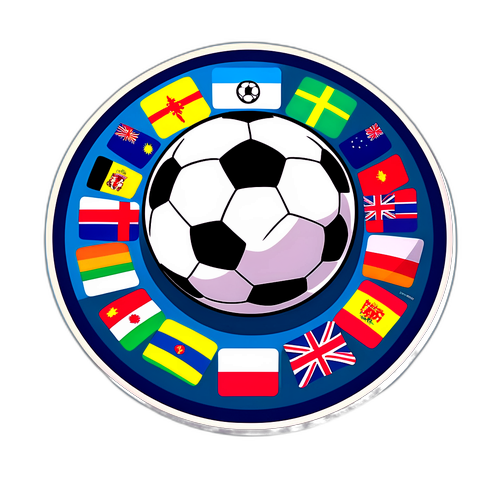 Những chiếc sticker bóng đá quốc tế