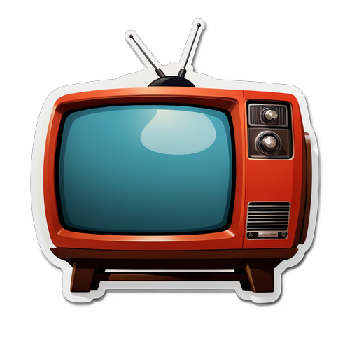 Sticker Retro PRO TV