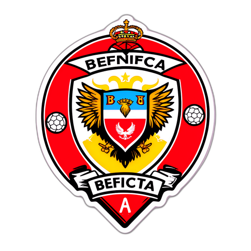 Наліпка, присвячена клубу Бенфіка