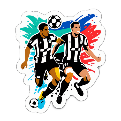 Stiker Pertandingan Atletico Mineiro vs Fortaleza