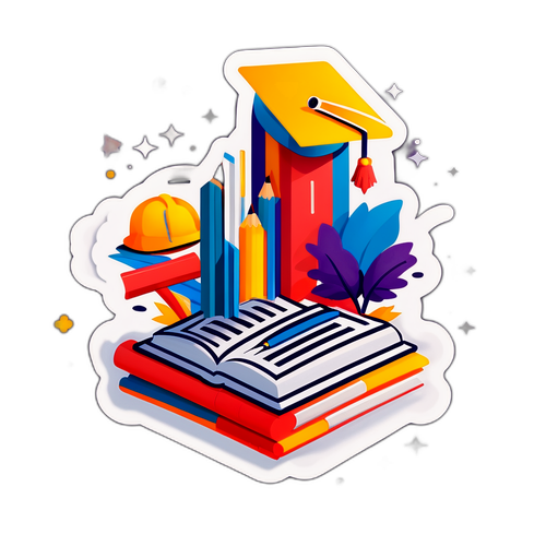 十四五期间高等教育发展的成就贴纸